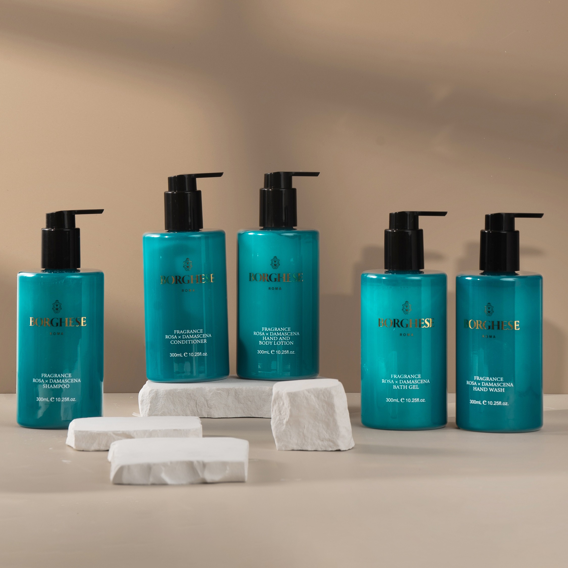 Spa Wellness Center Amenities Gentle Shampoo Conditioner Set with Soothing Botanicals for a Holistic Hair Ritual Bulk Supply