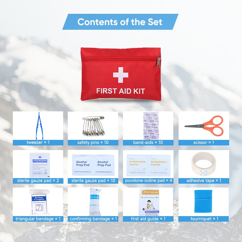 First Aid Kit – Prepared for Everyday Emergencies