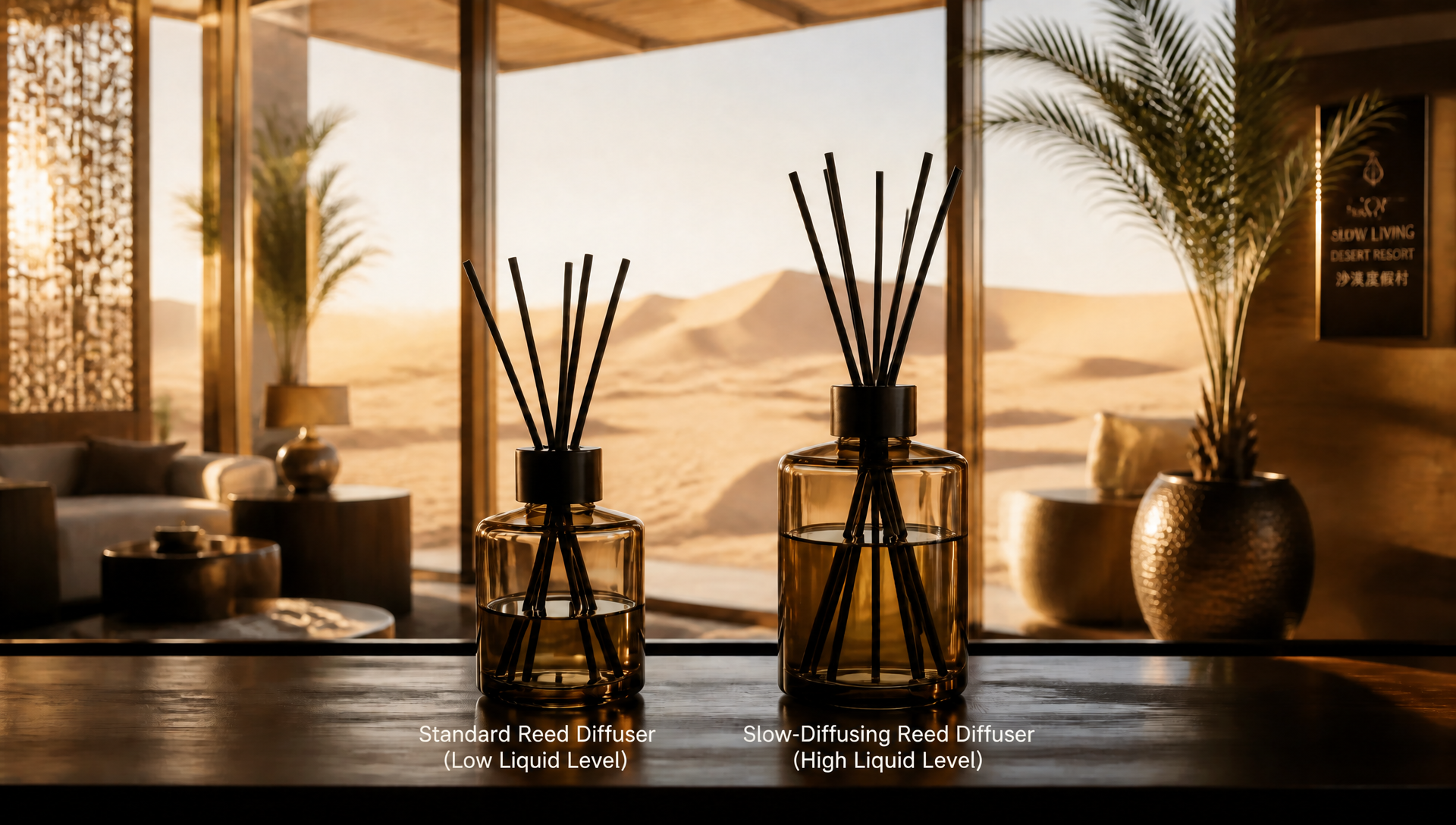 Reed Diffuser Evaporation Rate in Desert Resorts Is 4 Times Faster Than in Temperate Regions – Your Essential Oil Cost Is Also Multiplying by 4