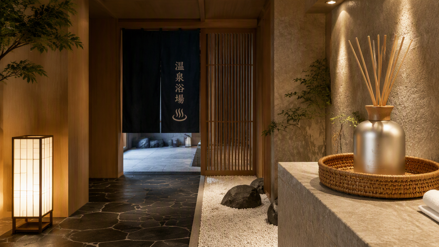 Fragrance Design at the Entrance of a Hot Spring Resort Bathhouse: From 