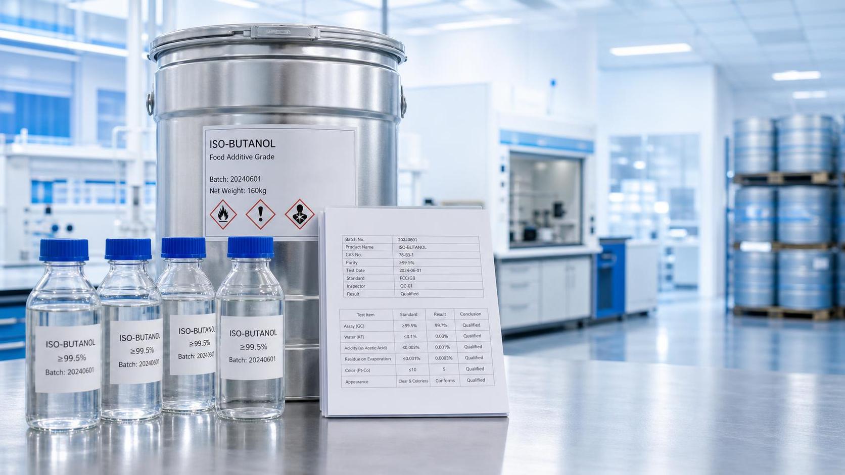 Isobutanol para aditivos alimentarios: puntos de cumplimiento antes de su uso Isobutanol para aditivos alimentarios: puntos de cumplimiento antes de su uso