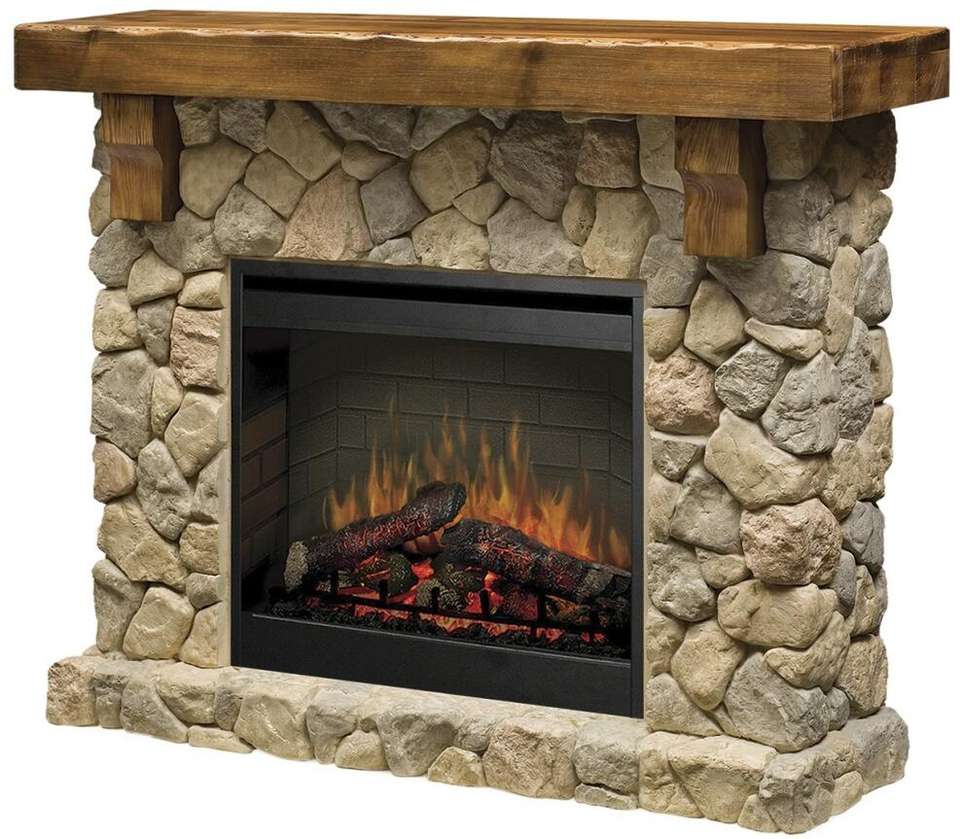 Rustic Magnesium Cement Electric Fireplaces Rustic Magnesium Cement Electric Fireplaces