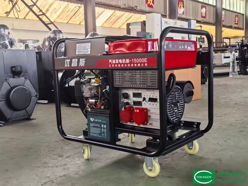 照片 (3) Dual‑Voltage All‑Round Power Supply | 10KW Gasoline Generator Empowers Power Supply for Micro‑Businesses and People’s Livelihood