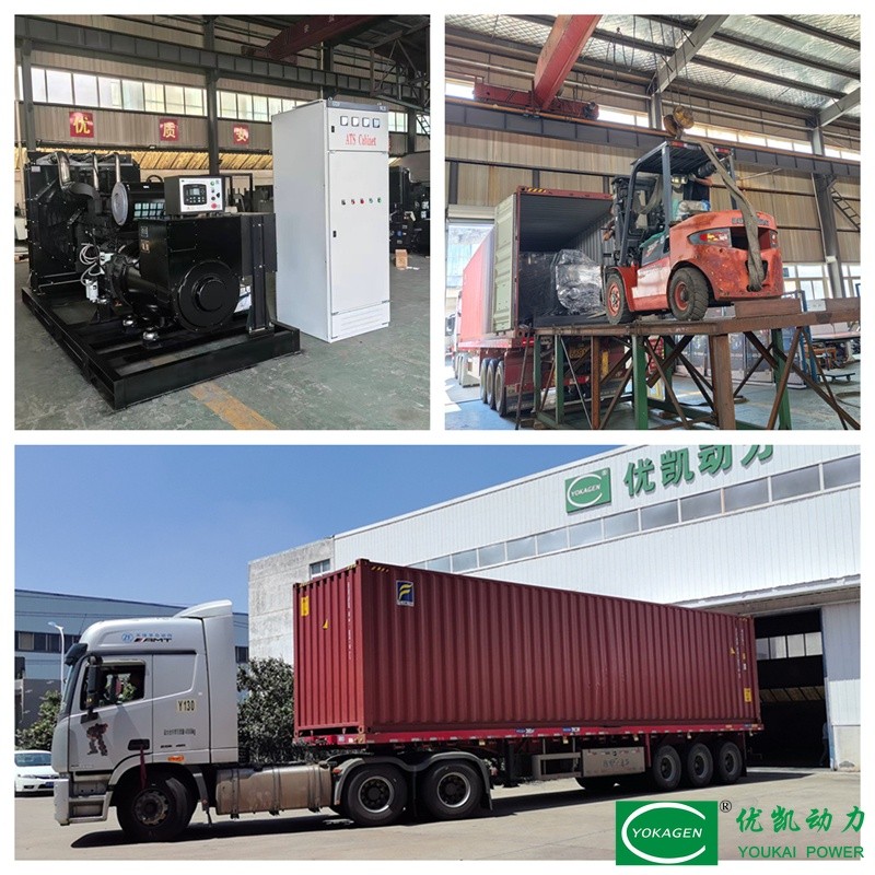 拼图2 Loading Site | Two Sets of 600KW Complete Generator Units Shipped in Full Container Load