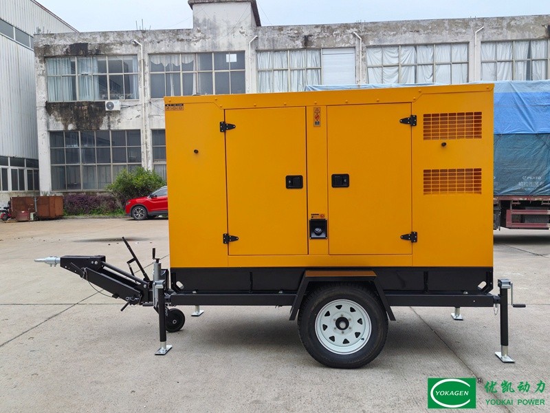 Mobile Trailer Genset with Extreme Cold Field Start Capability