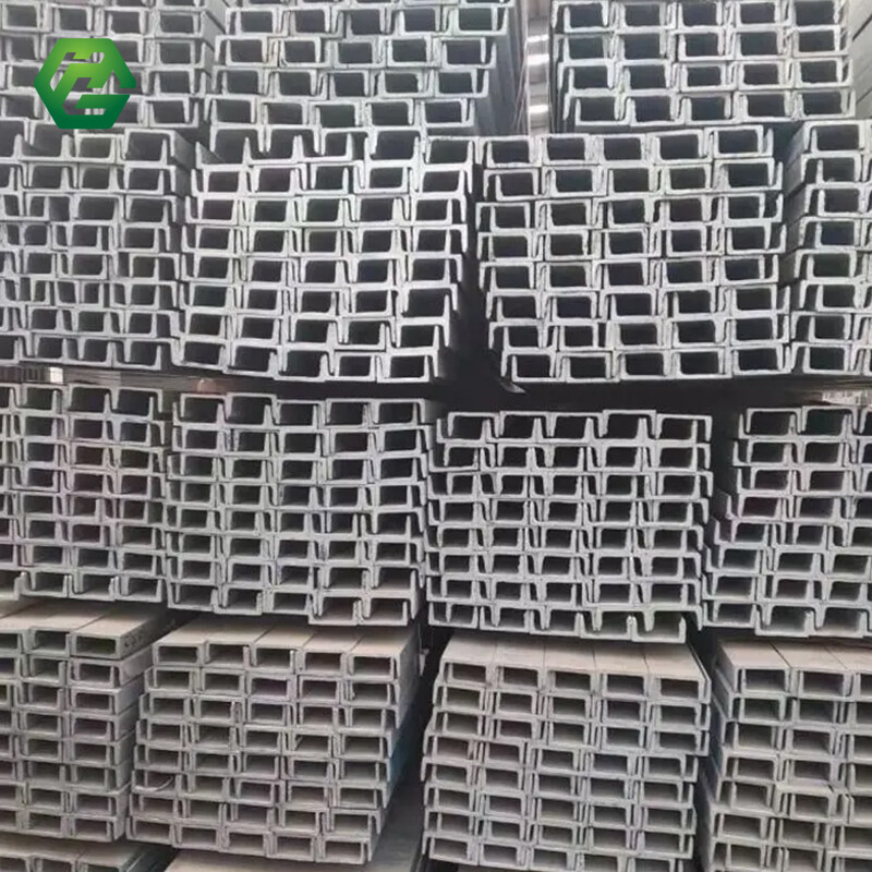 فولاذ مجلفن على شكل حرف U