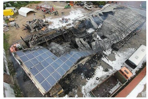 5 potential fire hazards and mitigation in photovoltaic systems
