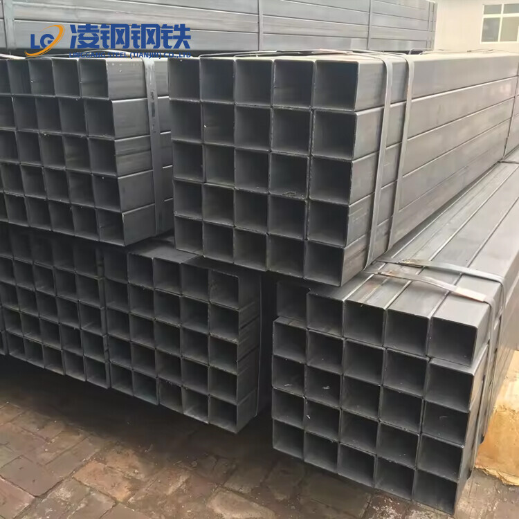 Carbon Steel square Tube Hollow Section Black Rectangular square ERW Steel Tube