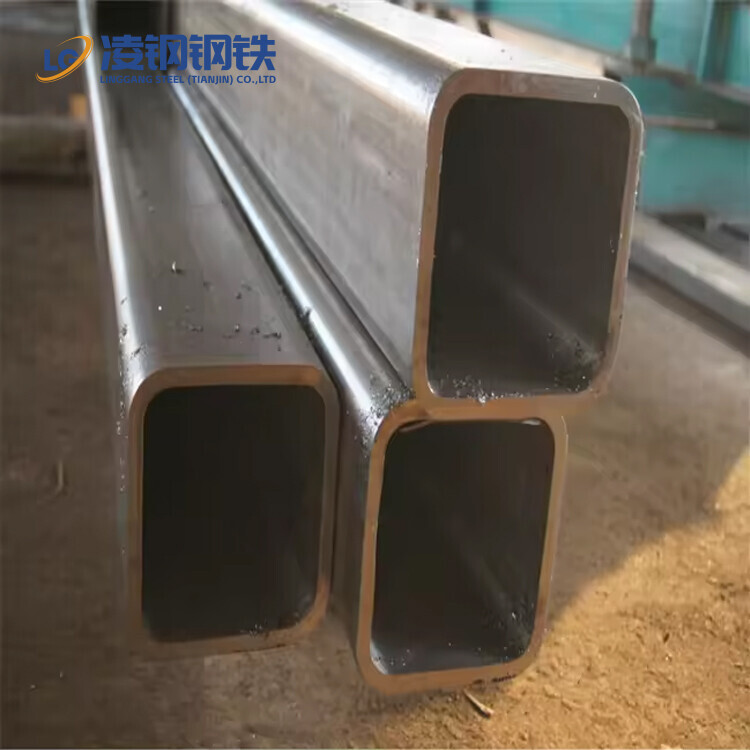 Q235 Q345 S235 Square Tube Carbon Steel Pipe Black Hollow Section Carbon Steel Tubing Square Metal Pipe
