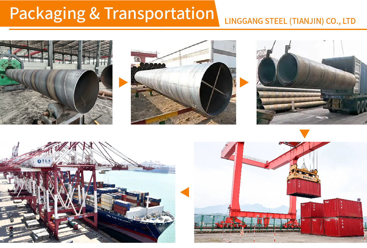 Spiral welded pipe / octg supplier / boiler tubes supplier / erw pipe / lsaw pipe