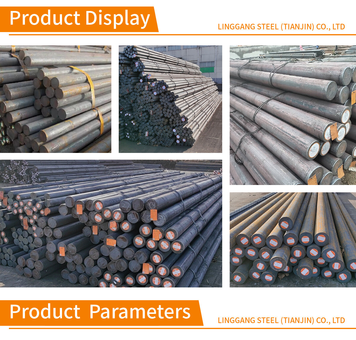 10# 20# 35# 45# Carbon Steel Round bar Black Carbon Alloy Round Bars Steel
