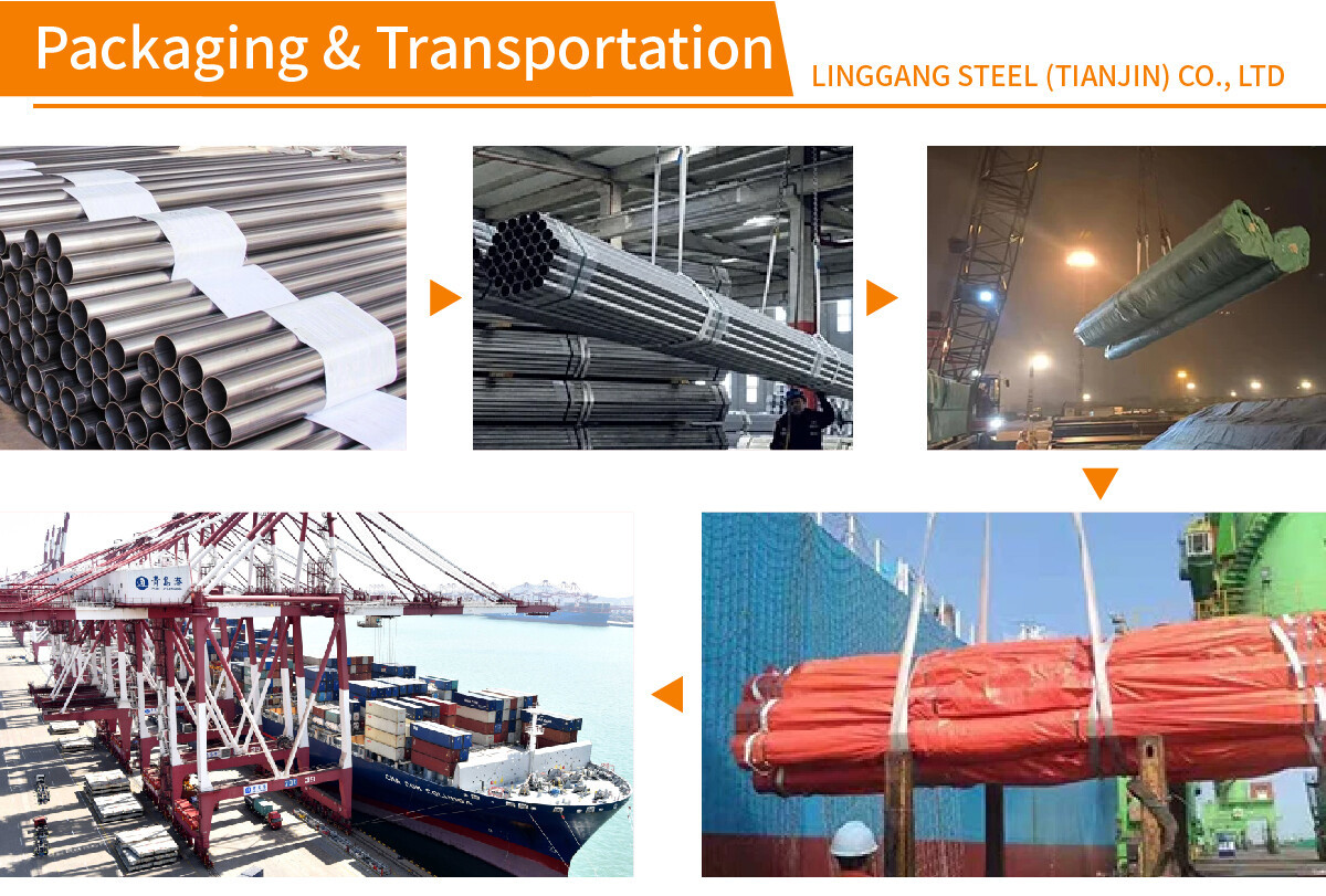 圆管 (2) 304L 316L Sch40 Ss Hollow Tube Welded Stainless Steel Tube Pipe