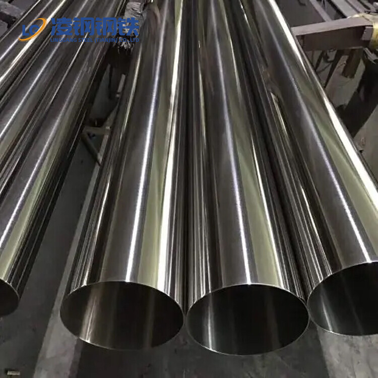 Round Stainless Steel Pipe Astm A270 A554 Ss304 316l 316 310s 440 1.4301 321 904l 201 Square Pipe Inox Ss Seamless Tube