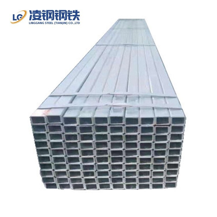 Galvanized Round Steel Pipe / Hot Dipped Galvanized square Pipe / Galvanized square Steel / Hollow Section square Steel Pipe And Tube