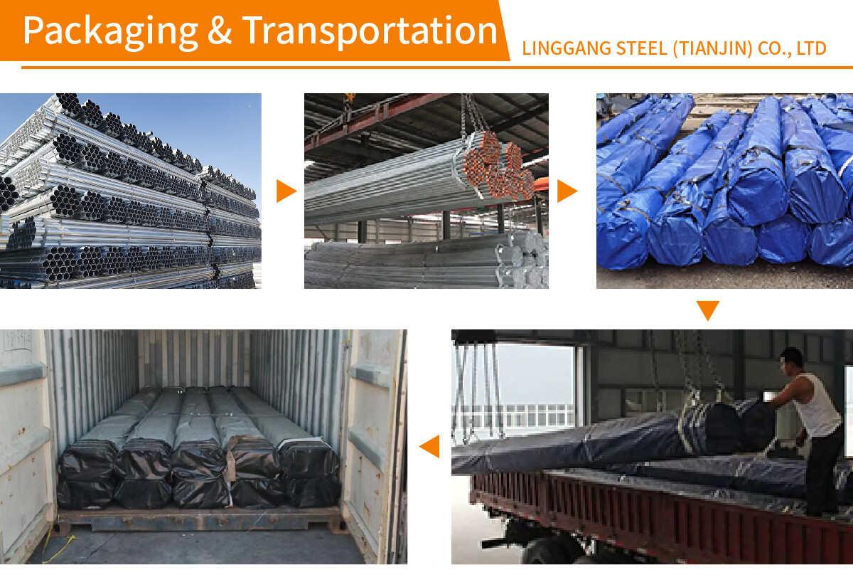 Factory direct sales Galvanized Pipe Round / GI Pipe Welded / Hot Dipped / Galvanized Round Steel Pipe