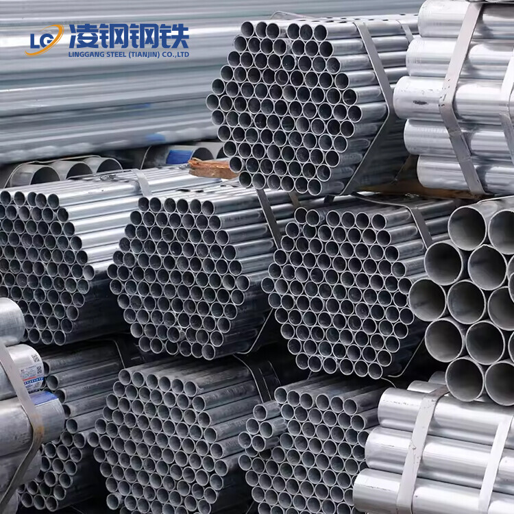 Factory direct sales Galvanized Pipe Round / GI Pipe Welded / Hot Dipped / Galvanized Round Steel Pipe