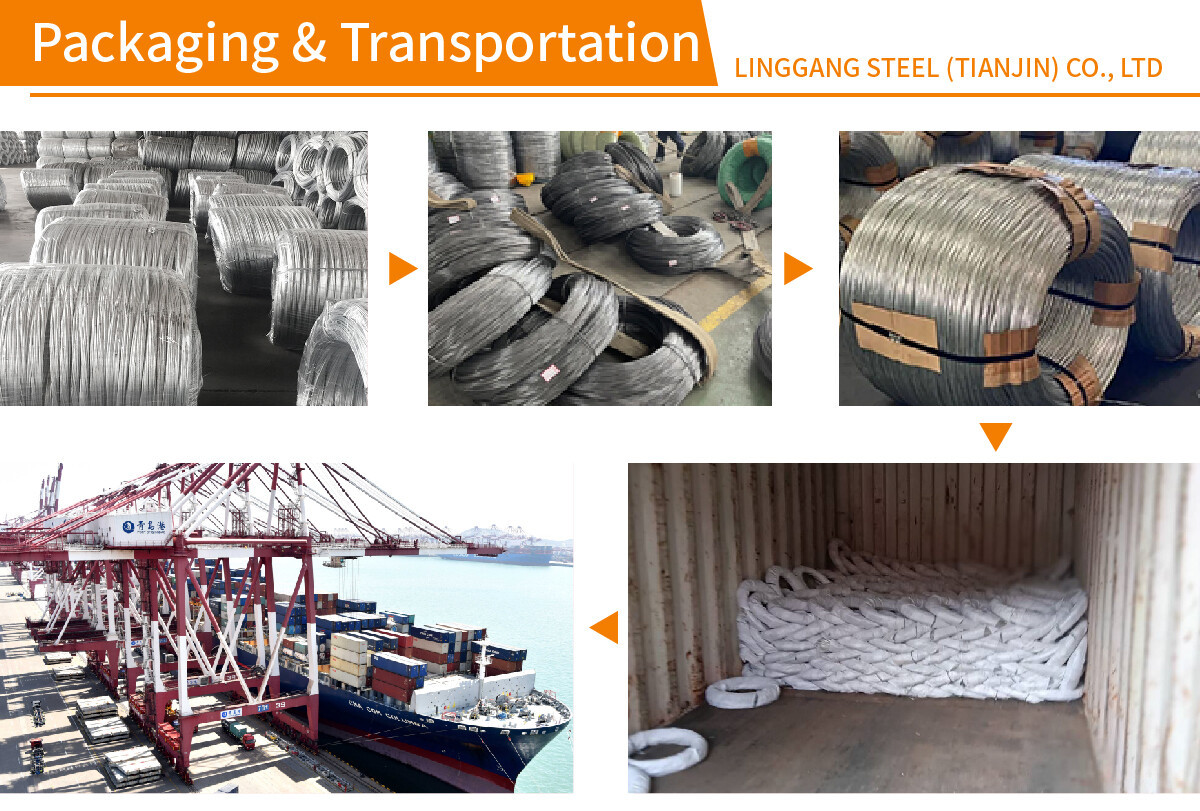 Factory Direct Sales Dx51d Dx52d Dx112d G300 Galvanized Steel Wire