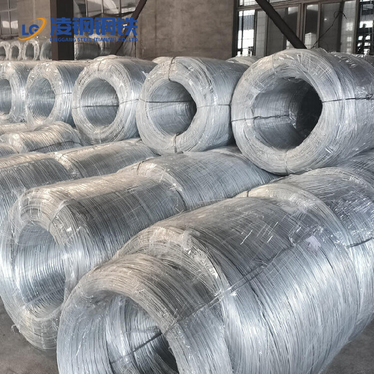 Q195 Full Stock 0.9mm 1.25mm 1.60mm Galvanized Steel Wire Manufacturing