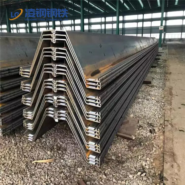 Q235 Q345 Q345b Sy295 Sy390 Hot Rolled Steel Sheet Pile Steel