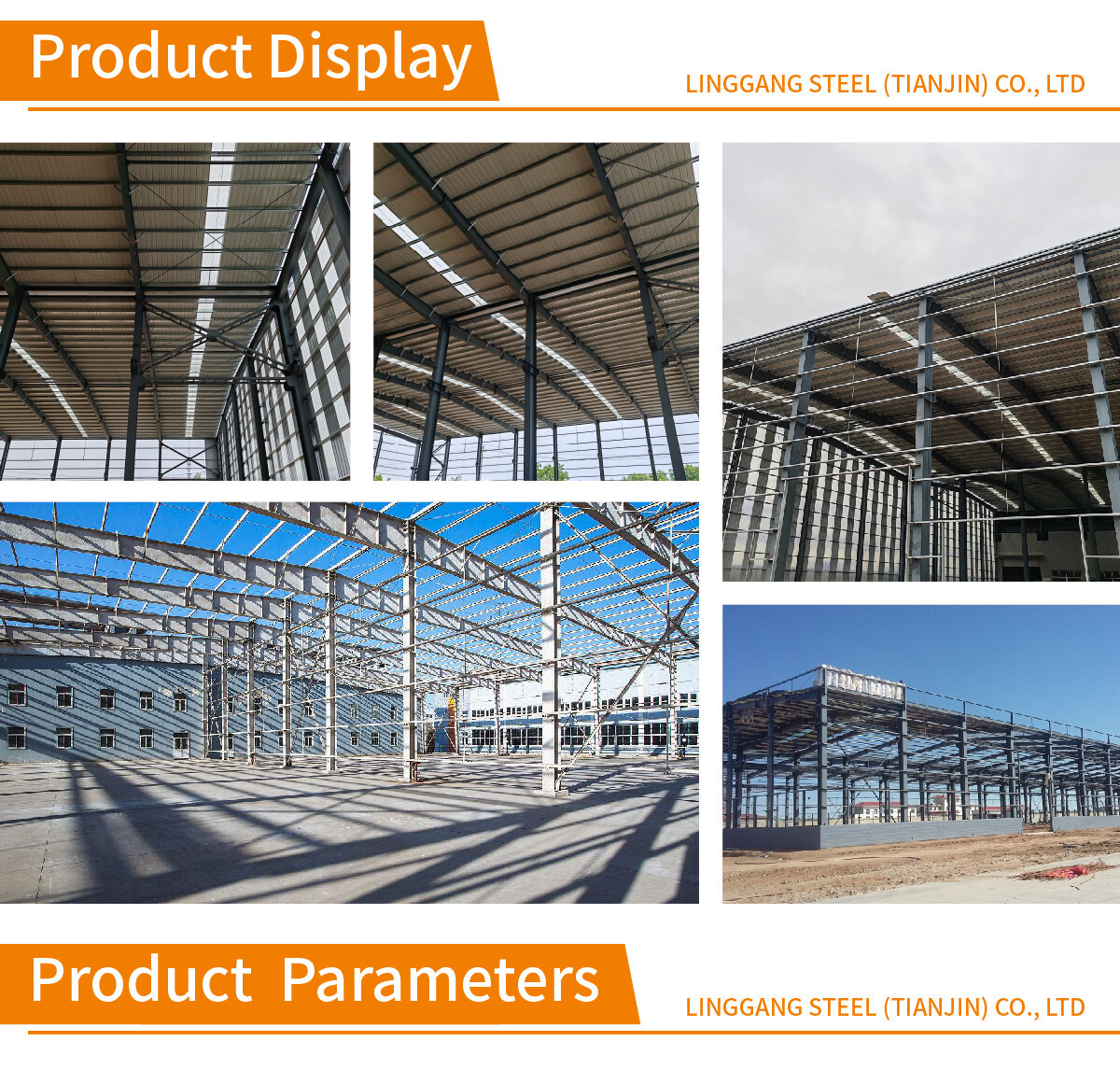 Cylindrical barn kit / Warehouse metal prefabricated building / Steel structure prefabricated building / Steel workshop