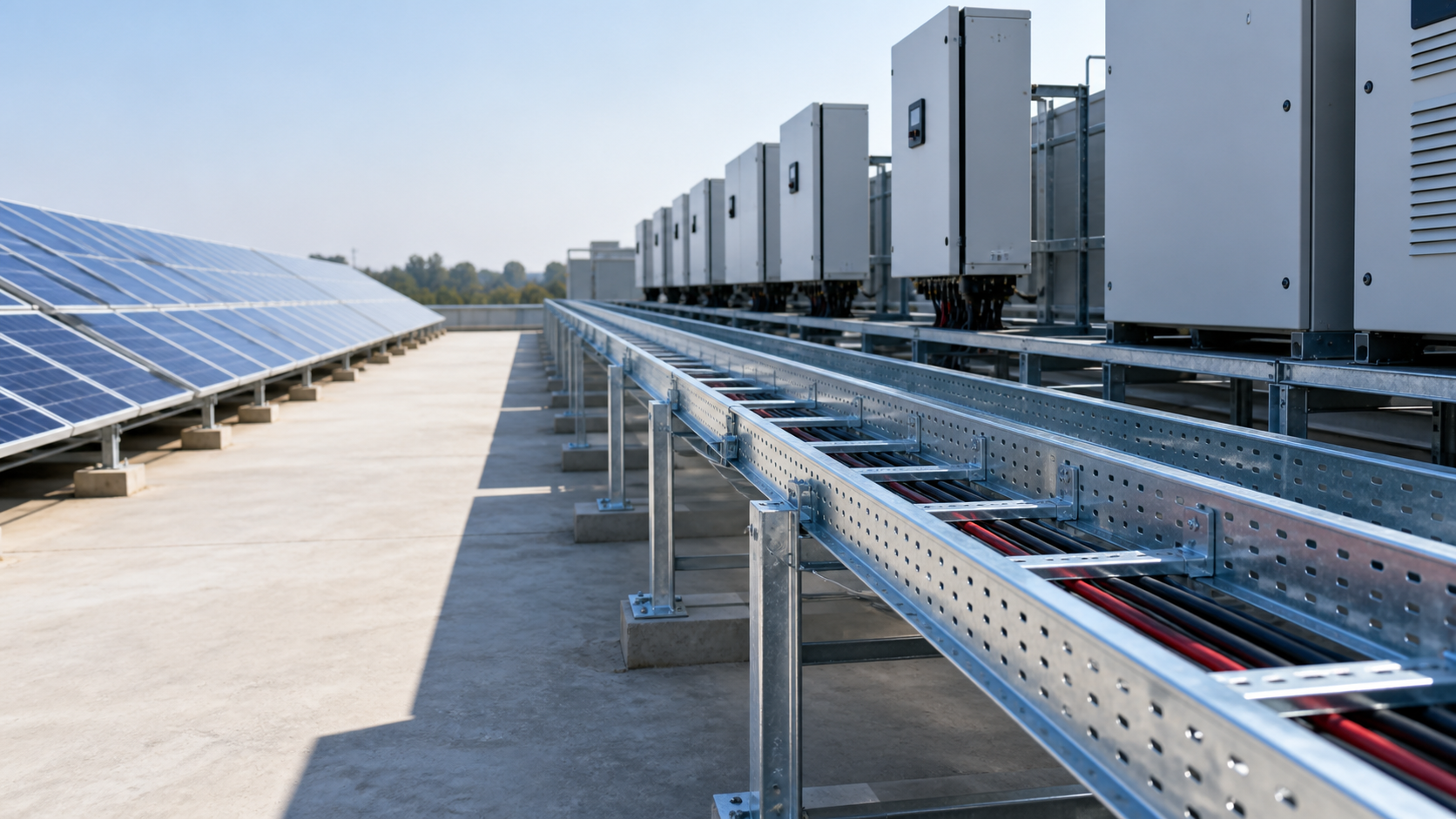 Solar PV Cable Tray Selection for Outdoor Projects
