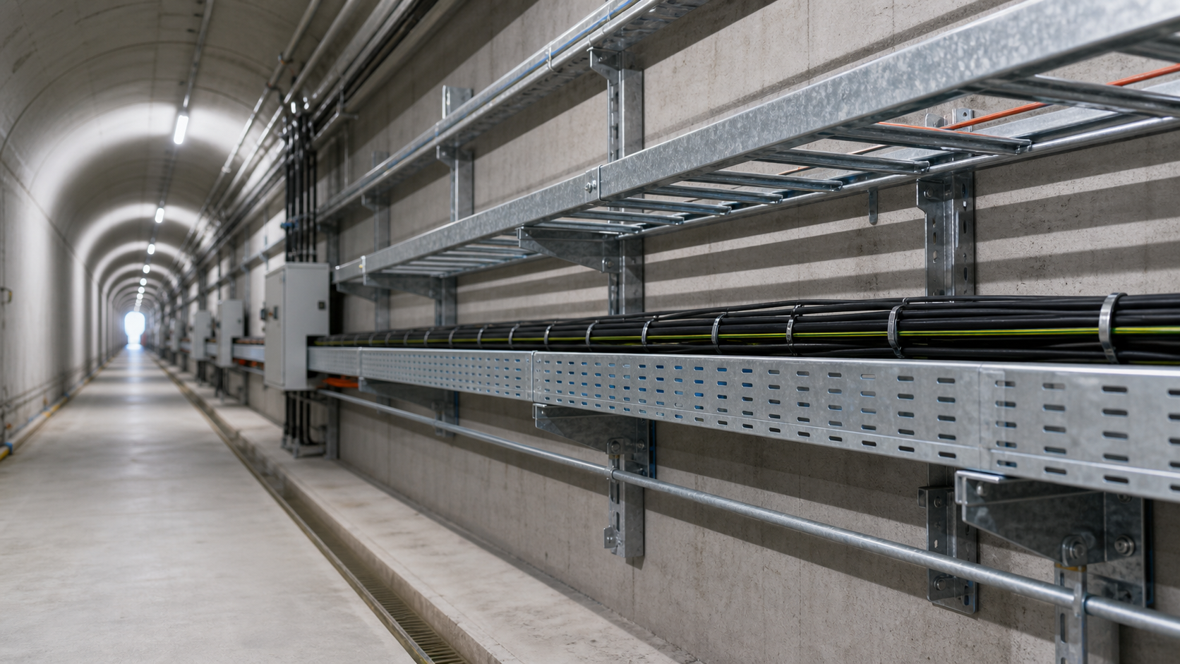 Tunnel Cable Tray Selection Guide for Infrastructure