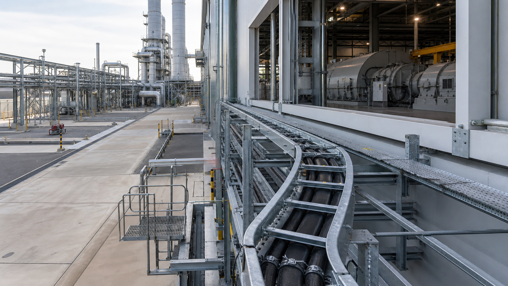 Cable Tray Selection for Combined-Cycle Power Plants