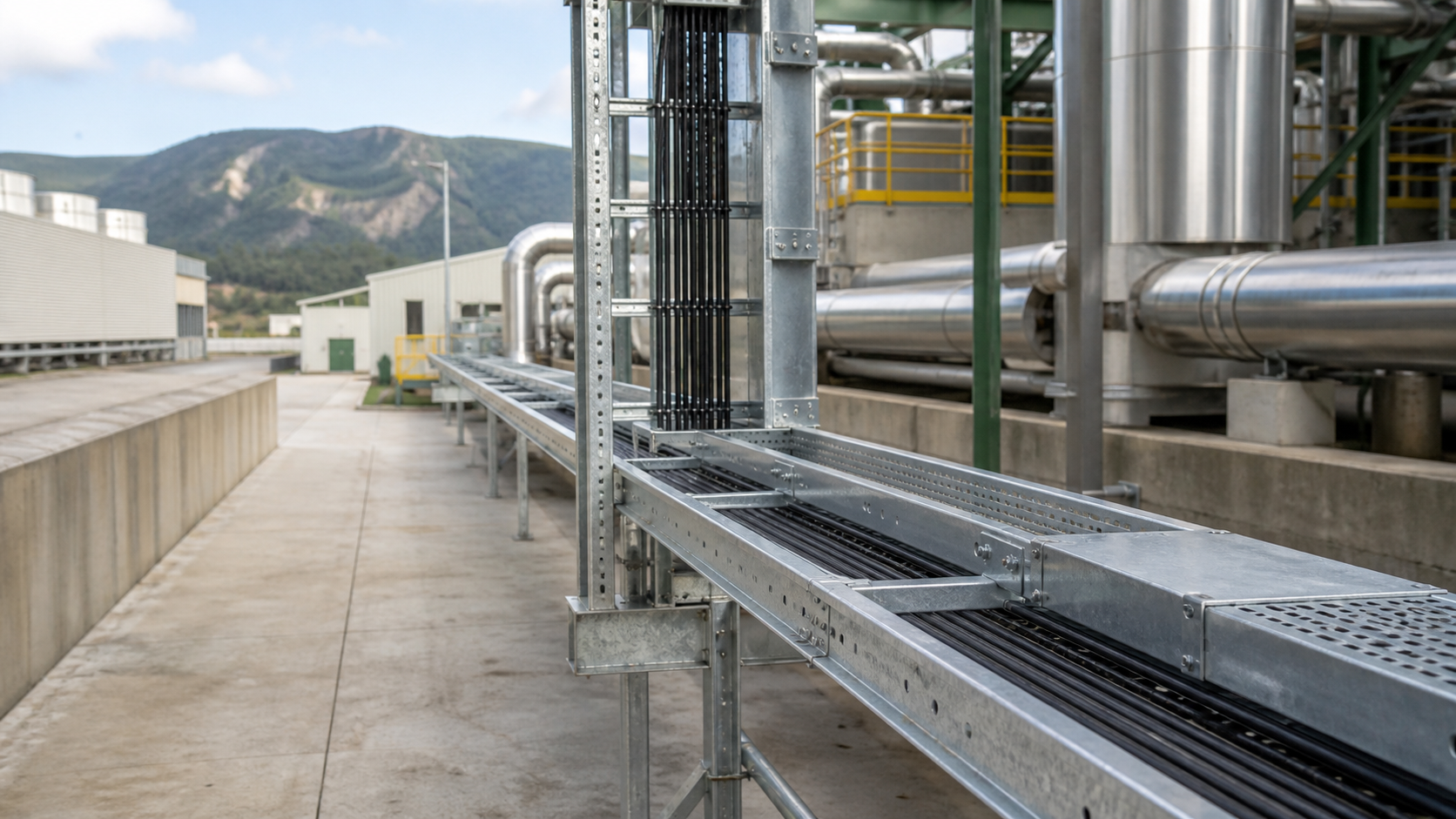 Cable Tray Planning for Glass Manufacturing and Furnace Areas