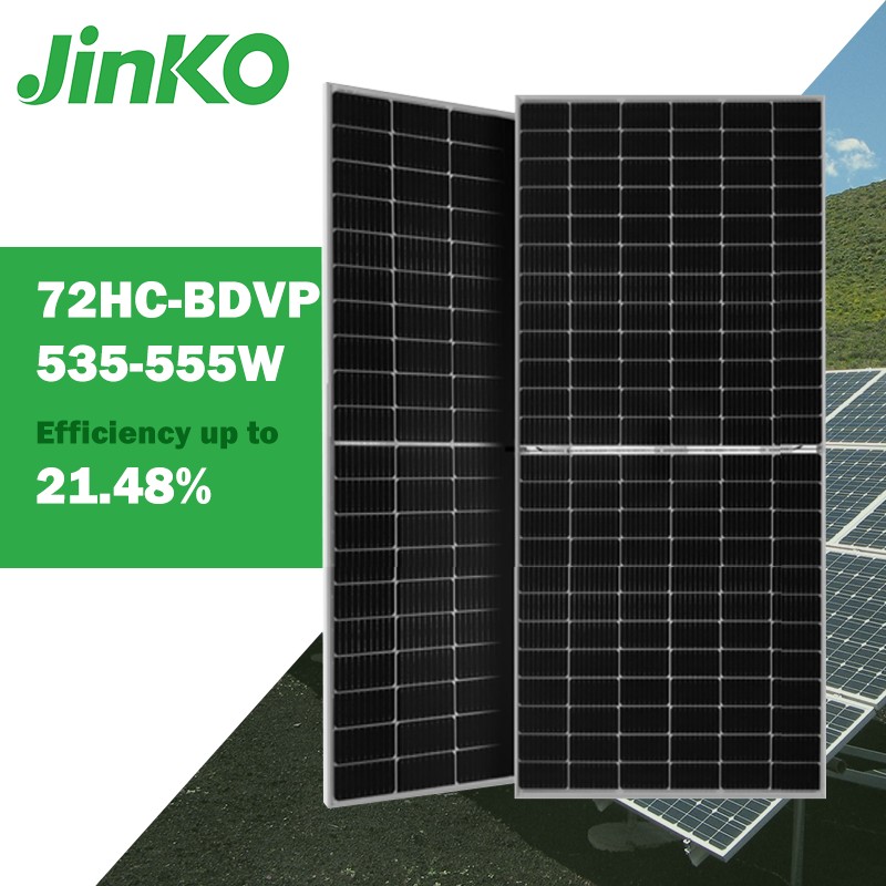 Jinko Solar Panels 72HC-BDVP 535-555W Jinko Solar Panels 72HC-BDVP 535-555W