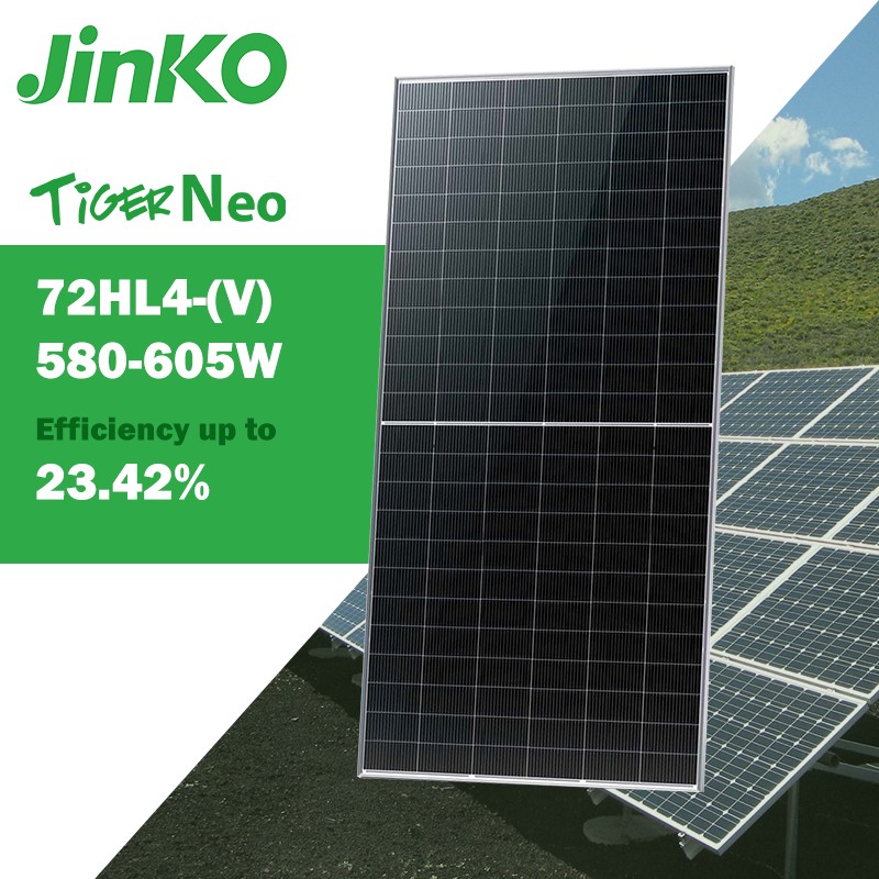 Jinko Tiger Neo 72HL4-(V) 580-605w Jinko Tiger Neo 72HL4-(V) 580-605w