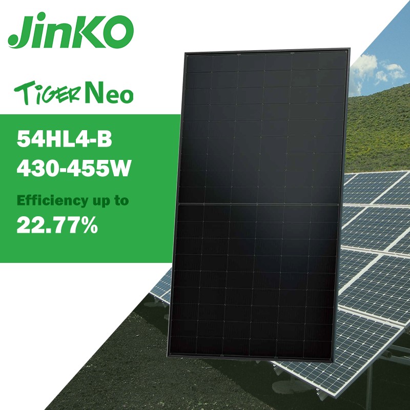 Jinko Tiger Neo 54HL4R-B 430-455W Jinko Tiger Neo 54HL4R-B 430-455W