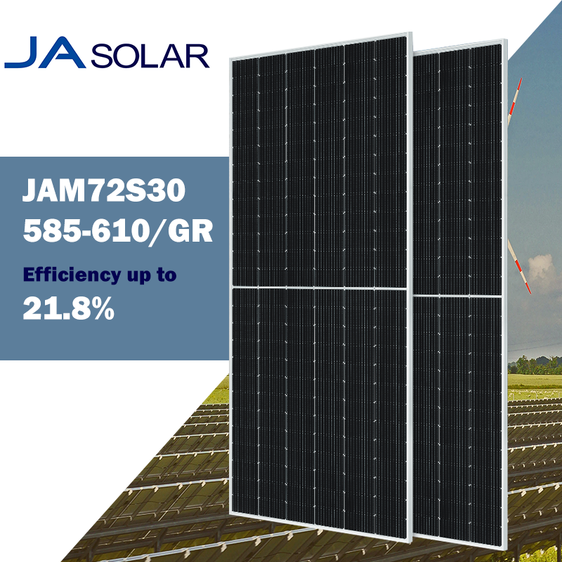 JA Solar Deep Blue 3.0 585W 595W 605W 610W Half Cell Modules JA Solar Deep Blue 3.0 585W 595W 605W 610W Half Cell Modules