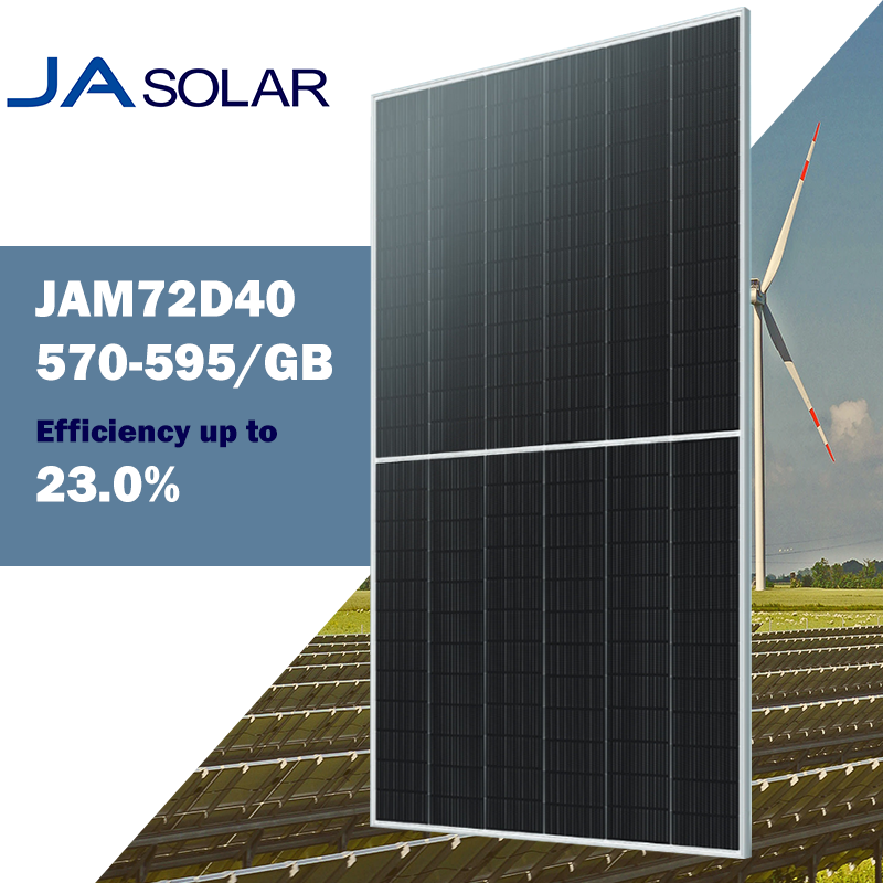JA Solar Deep Blue 4.0 570W 580W 590W Bifacial Double Glass Modules JA Solar Deep Blue 4.0 570W 580W 590W Bifacial Double Glass Modules
