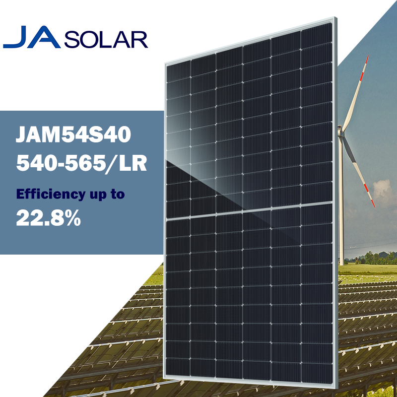 JA Solar Panels JAM54S40LR 540-565W JA Solar Panels JAM54S40LR 540-565W