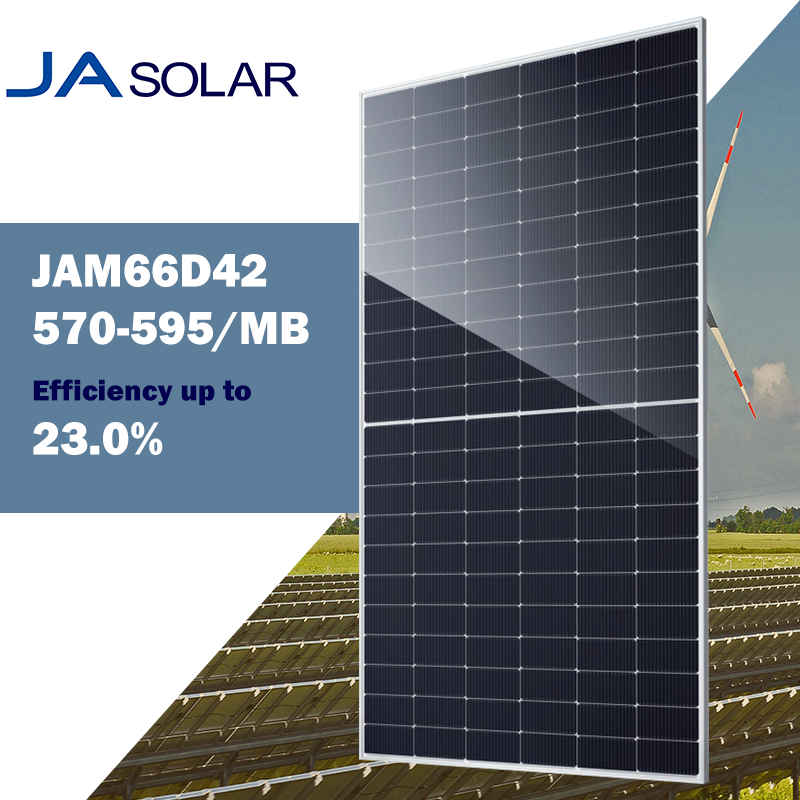 JA Solar Panels JAM66D42MB 540-565W JA Solar Panels JAM66D42MB 540-565W