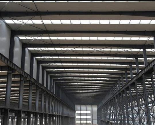 Heavy-Duty Steel Portal Frame: ASTM Weld, Ind Warehouse/Workshop