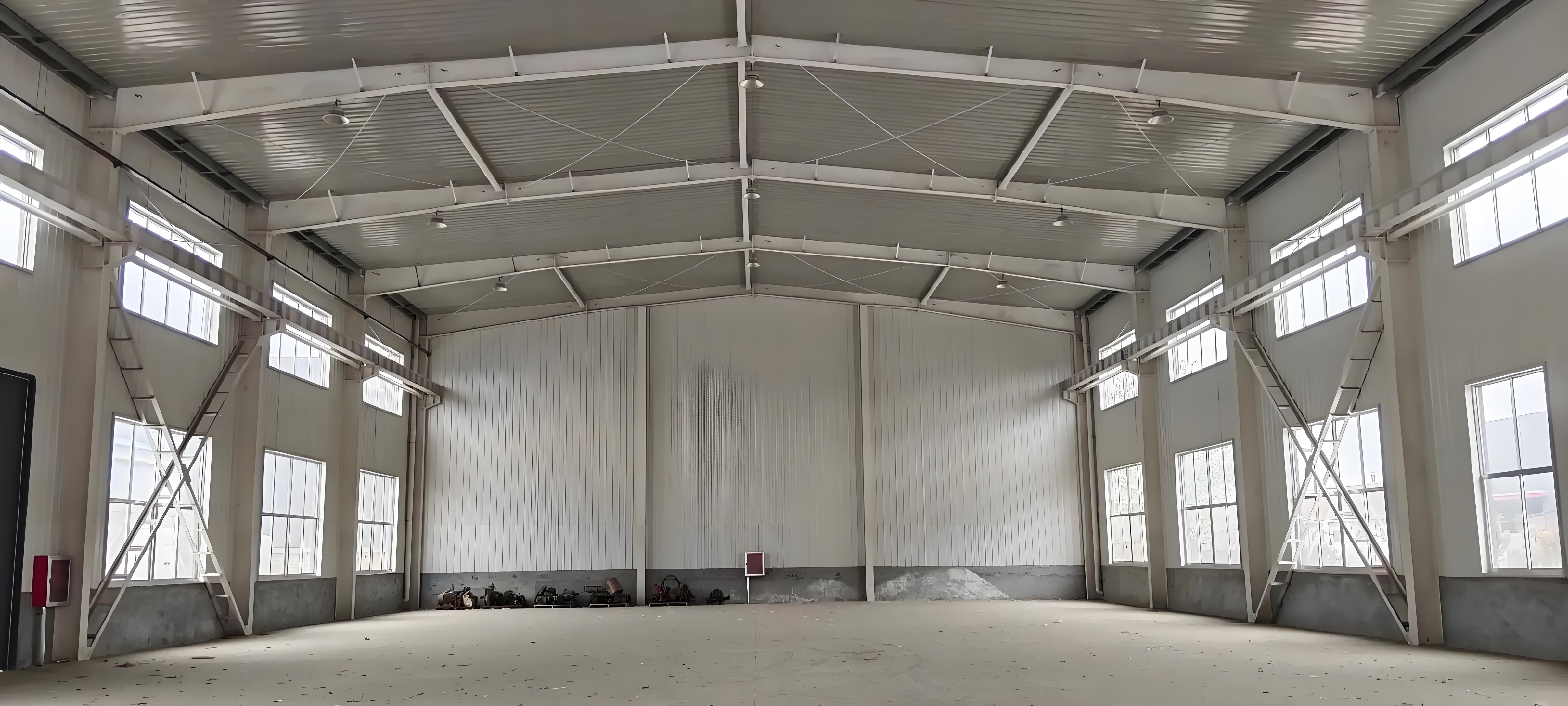 Multi-storey plant steel structure
