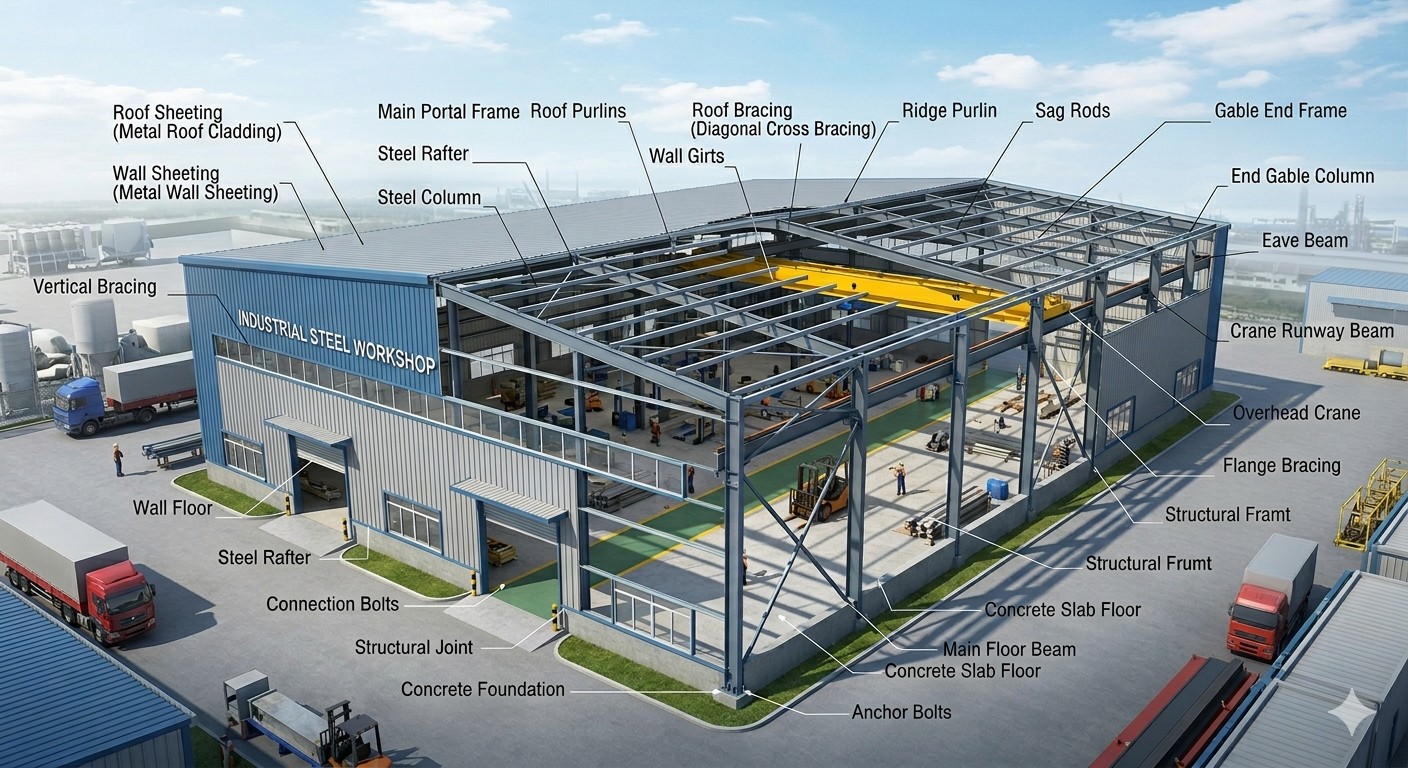 Gemini_Generated_Image_hhh18shhh18shhh1 Modern Steel Warehouse: Modular Prefab Factory, Low-Cost Industrial Shed