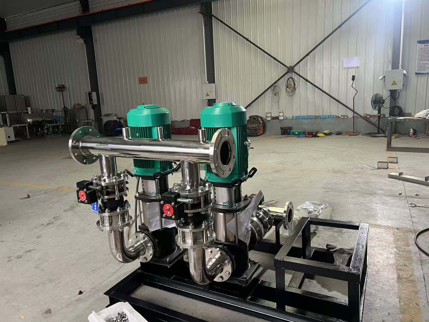 Équipements d’alimentation en eau haute performance et systèmes de tuyauterie préfabriqués assemblés dans l’usine Liangdi Équipements d’alimentation en eau haute performance et systèmes de tuyauterie préfabriqués assemblés dans l’usine Liangdi
