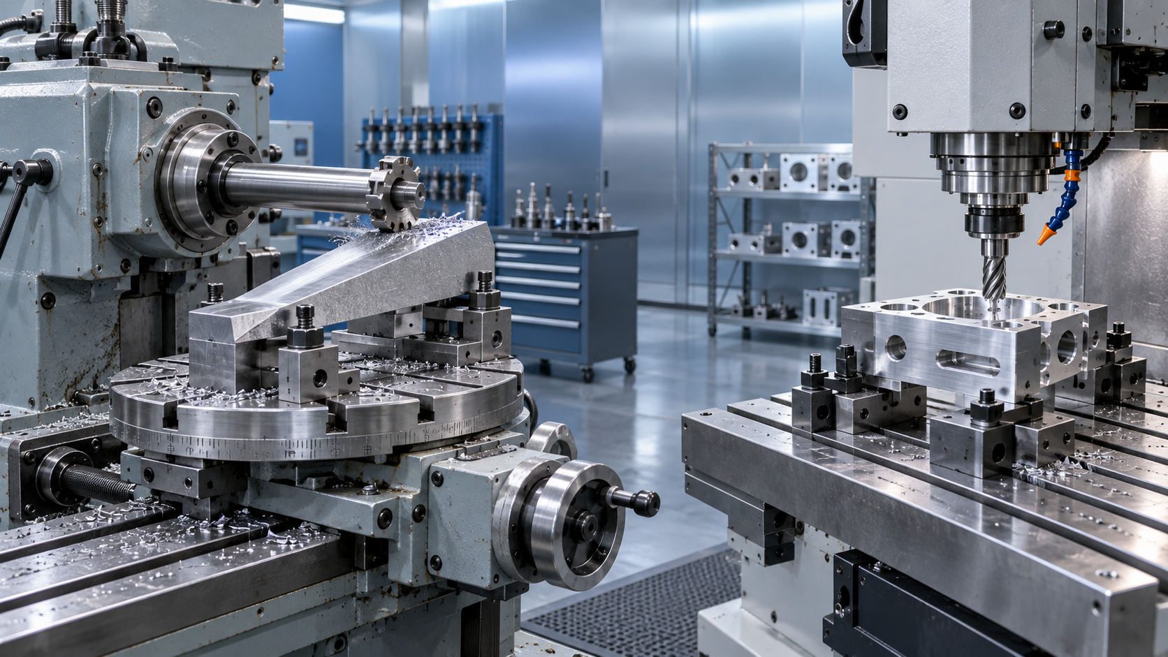 Universal Milling Machine vs Vertical Mill: Which Fits Low-Volume Parts?