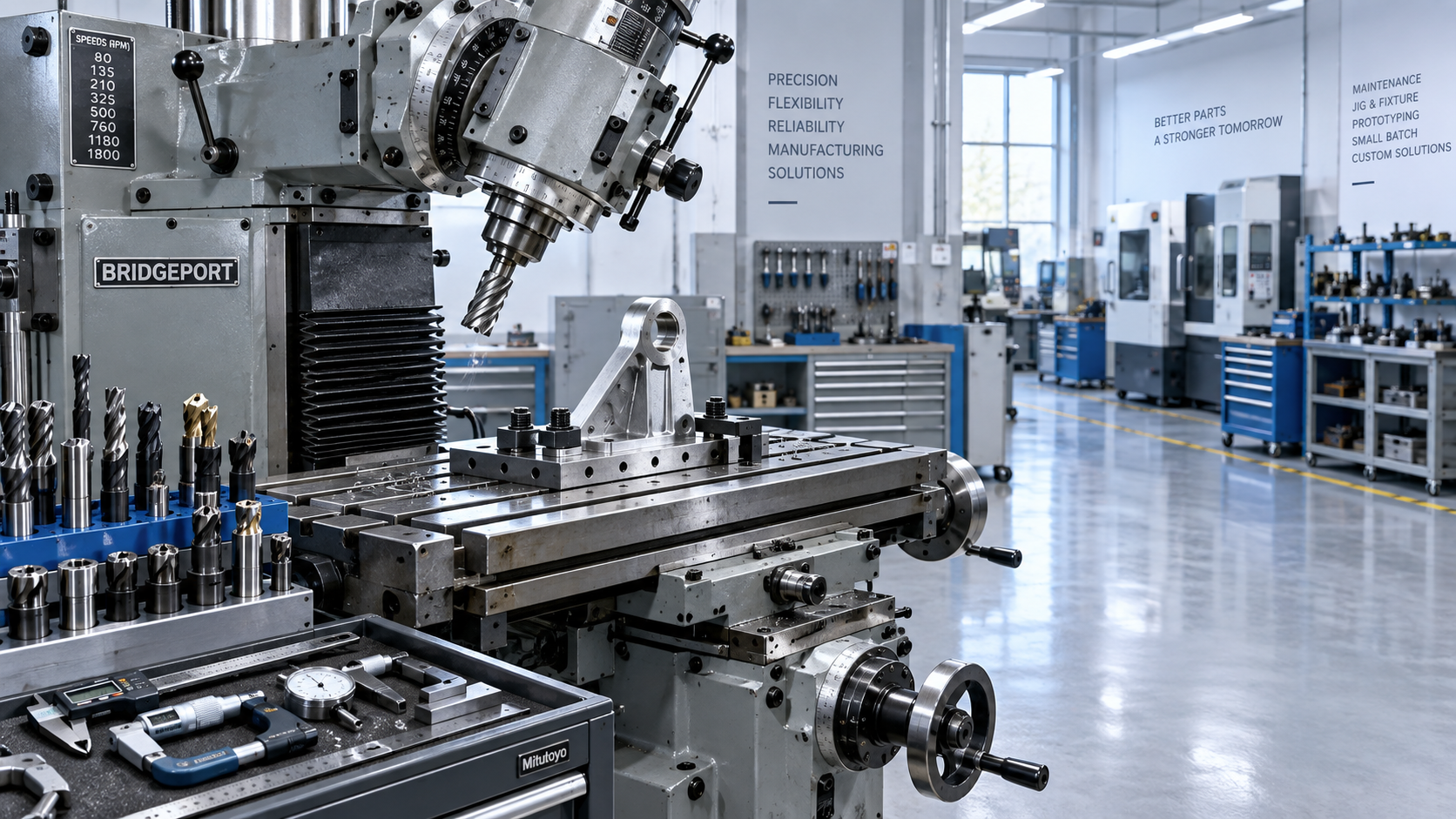 Where Universal Milling Machines Add Value in Repair and Tooling Shops