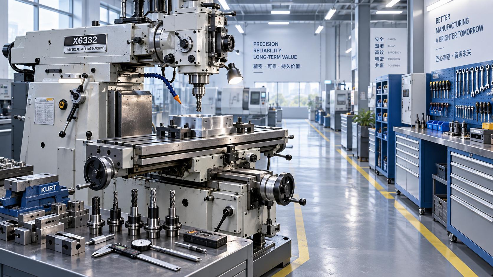 Evaluating the Lifetime Cost of a Universal Milling Machine for a Workshop