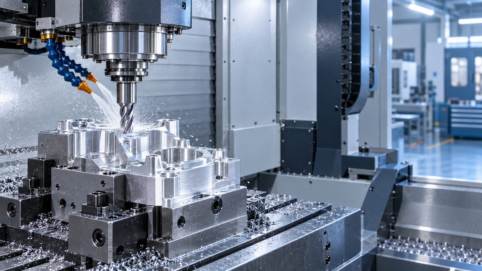 Solving Surface Finish Problems on Aluminum Parts Machined by a VMC650