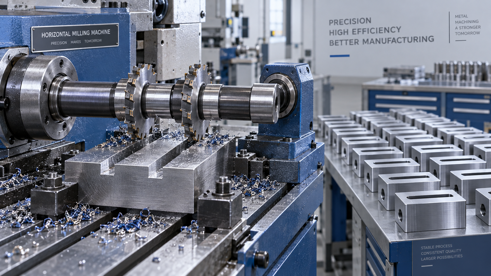 Can Gang Milling on a Horizontal Milling Machine Lower Part Costs? Can Gang Milling on a Horizontal Milling Machine Lower Part Costs?