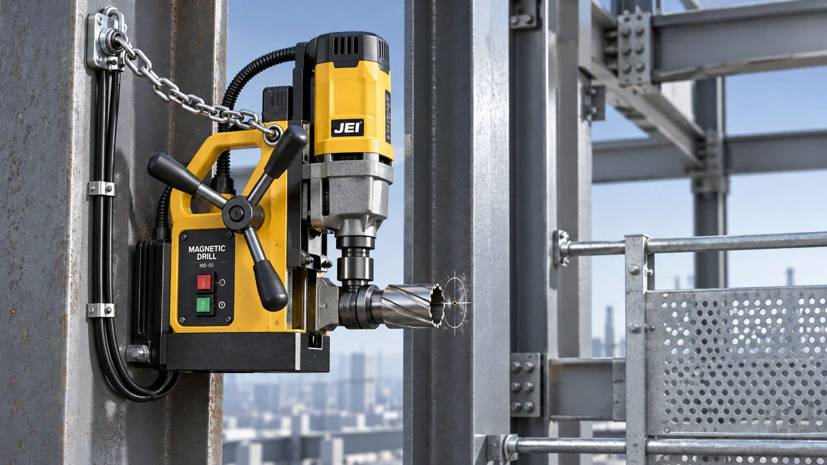 Magnetic Drill Safety Checks for Vertical and Overhead Drilling