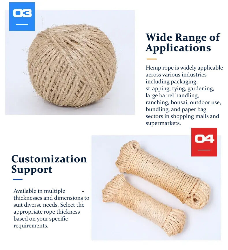 Cotton Rope and Hemp Rope