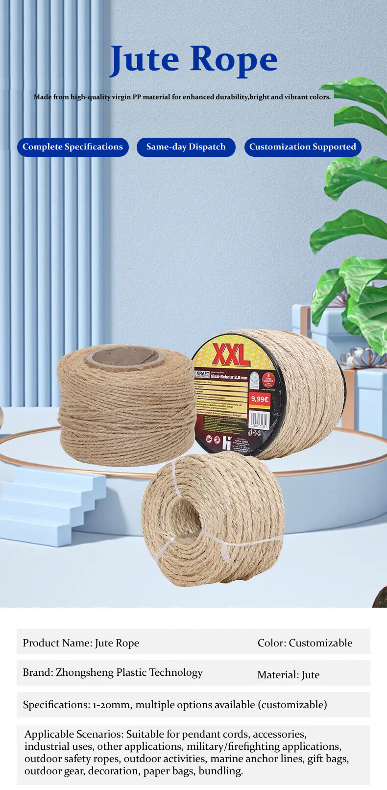 Cotton Rope and Hemp Rope
