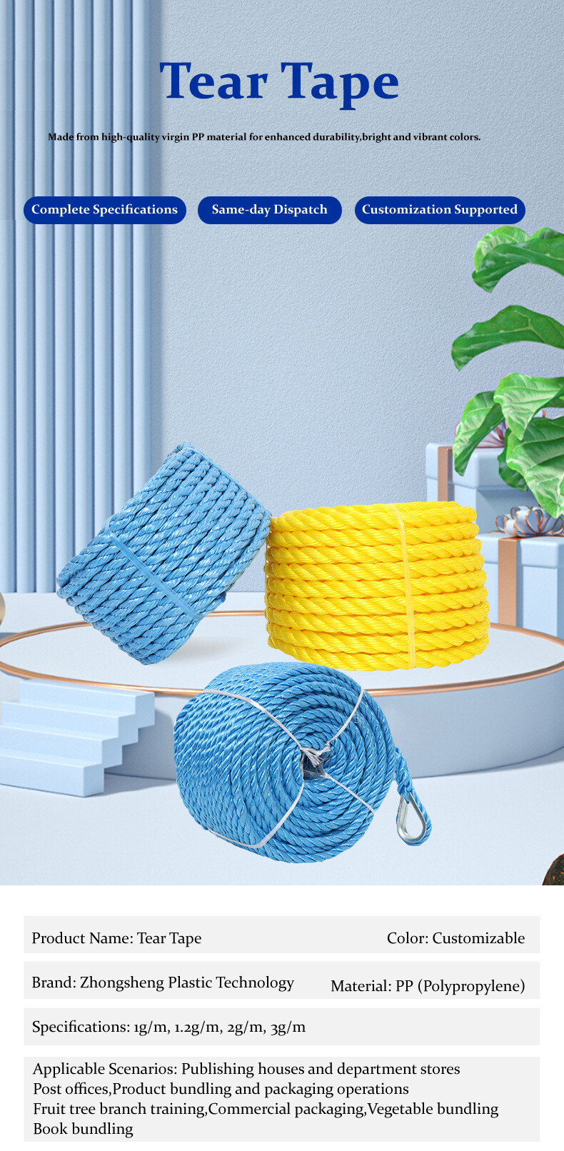 Slit Film Rope