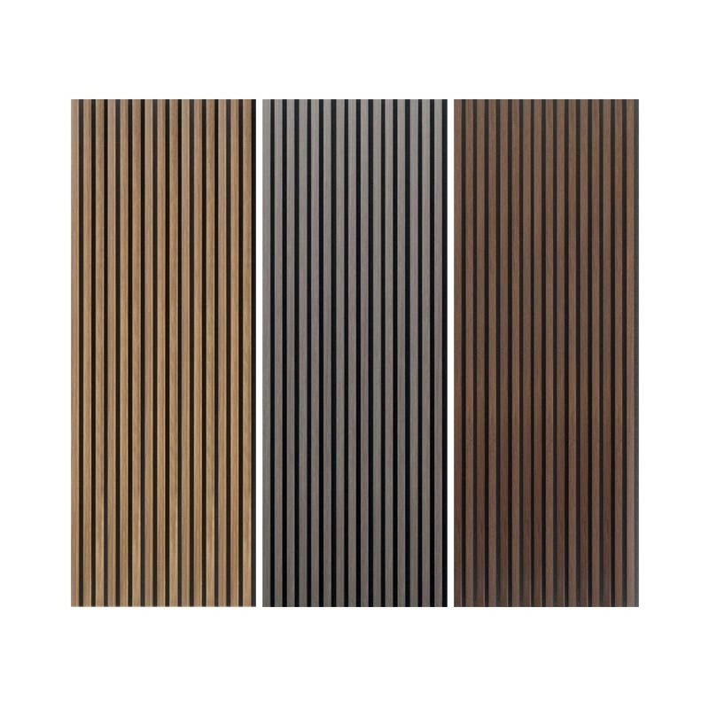 High Density Wooden Polyester Fiber MDF Lightweight Soundproof Acoustic Wall Panels