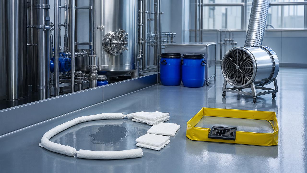 Que vérifier en premier après un déversement d'aniline